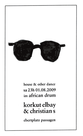 African Drum 1.8.09: Christian S, Korkut Elbay, Cologne